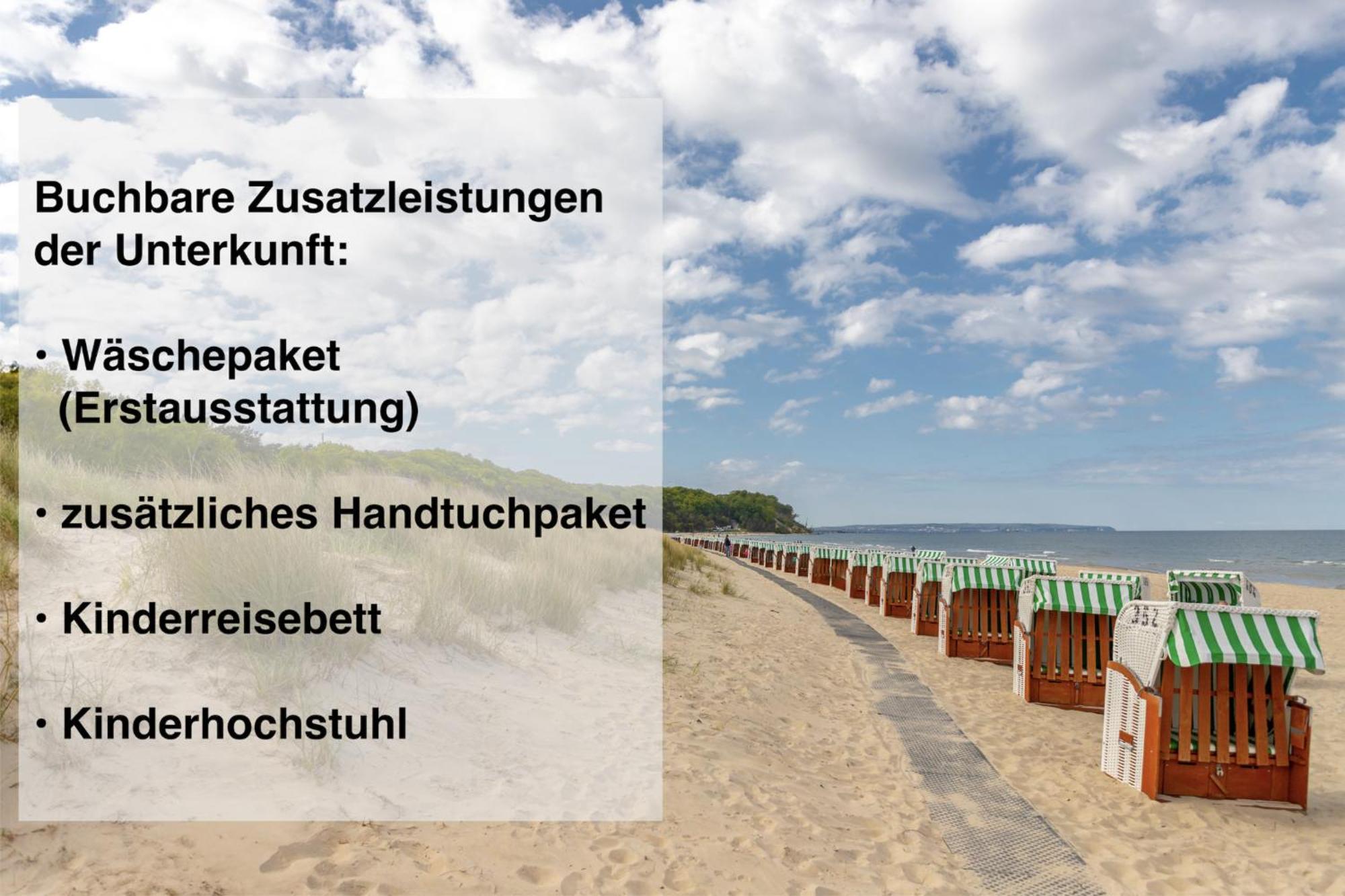 Ferienwohnung Strandkrabbe Baabe Esterno foto